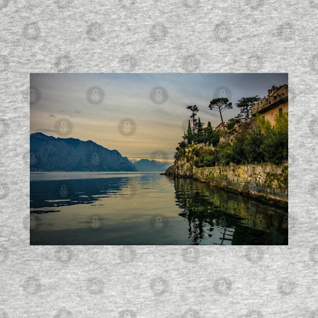 Lake Garda Seen from Malcesine by jojobob